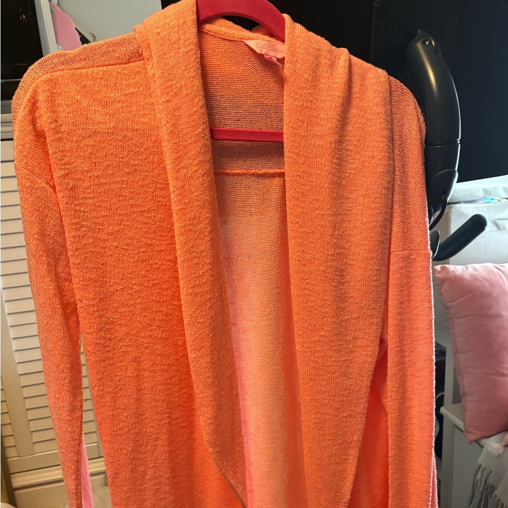 GUC Lilly Pulitzer shawl cardigan size L
